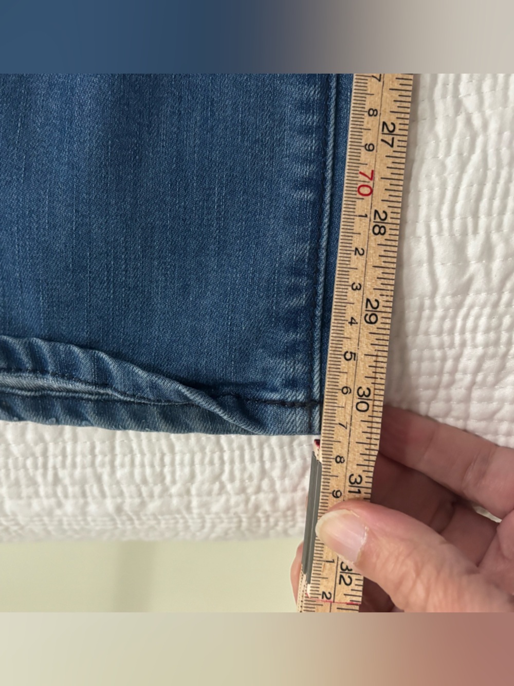 Lucky Brand Blue Flare Jeans Size 16 - Picture 10 of 11